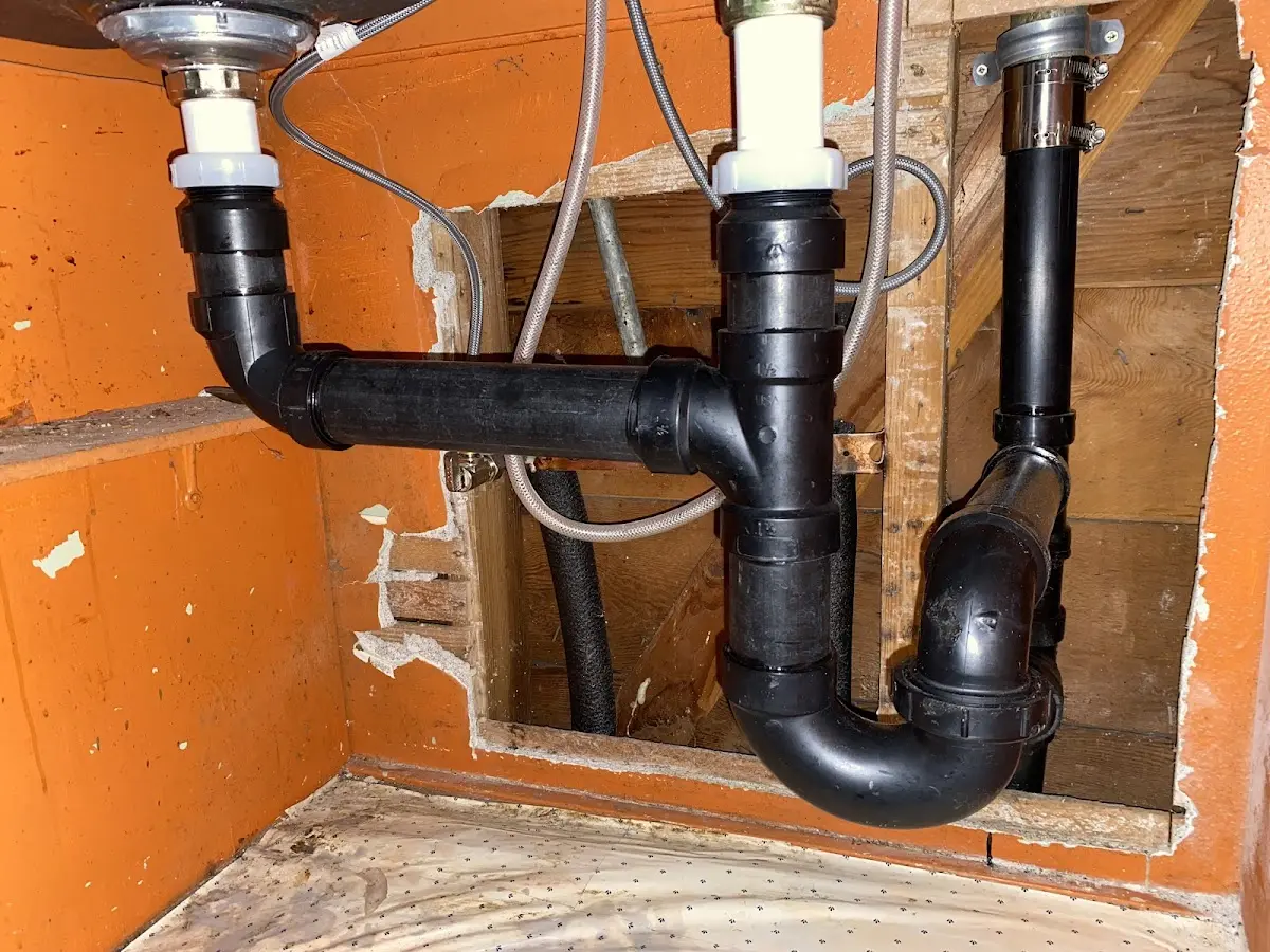 Professional Pipe Bursting equipment and tools on the job in Point Baker